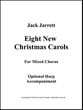 Optional Harp accompaniment to Eight New Christmas Carols P.O.D. cover